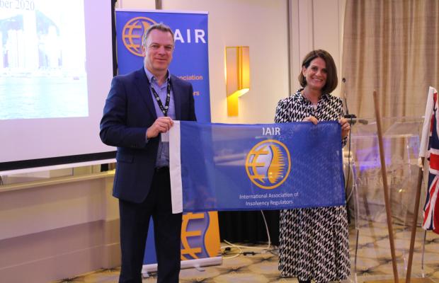 IAIR flag handed over